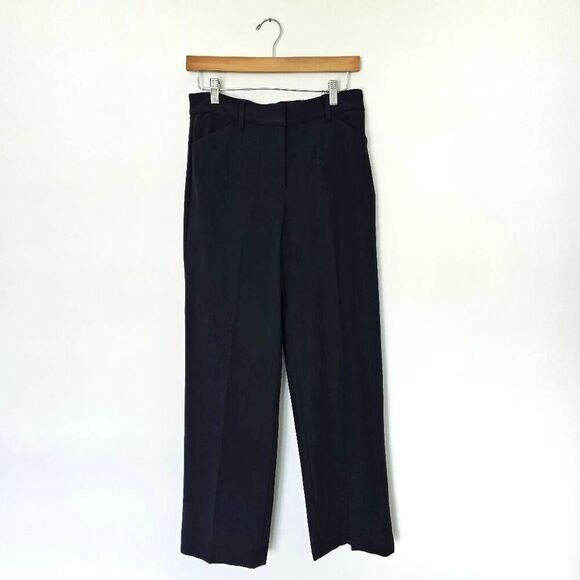 Express Pants - Express Editor Dress Pants Women's 4R Black Slim Mid Rise Formal Office Work Car